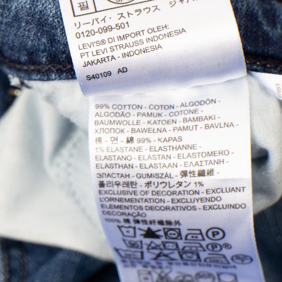 Levi's 529 Curvy Bootcut 6S (26 X 28) Women's Jeans Medium Wash Faux Flap Pocket - Picture 13 of 14